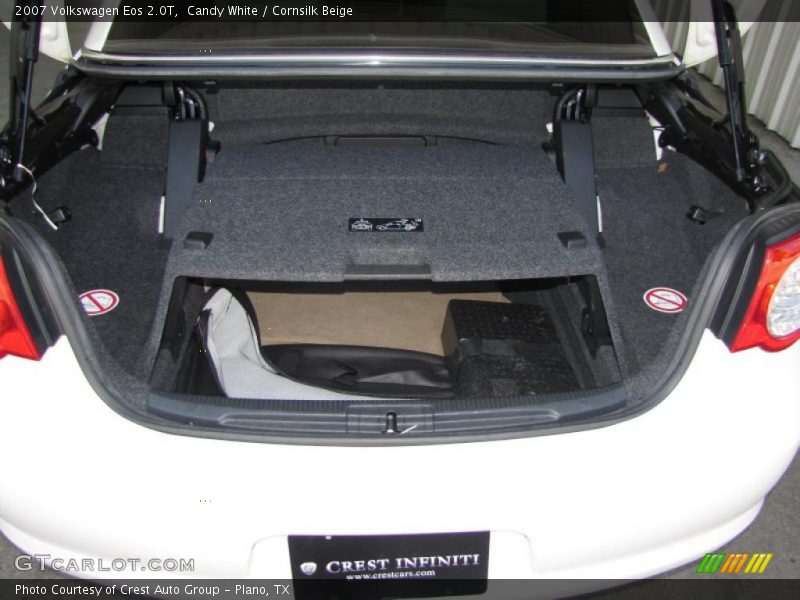 Candy White / Cornsilk Beige 2007 Volkswagen Eos 2.0T