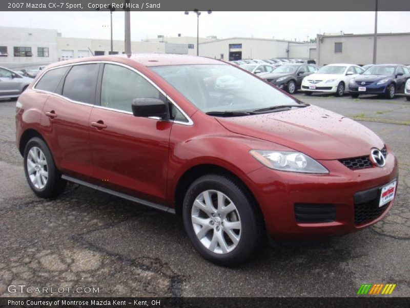 Copper Red Mica / Sand 2007 Mazda CX-7 Sport