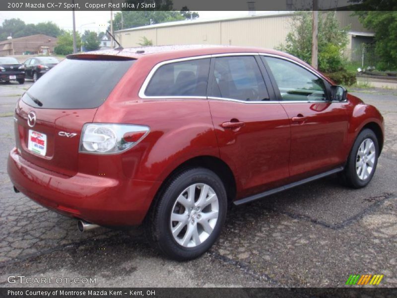 Copper Red Mica / Sand 2007 Mazda CX-7 Sport