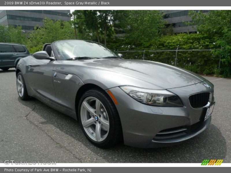Space Gray Metallic / Black 2009 BMW Z4 sDrive30i Roadster