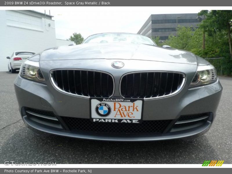 Space Gray Metallic / Black 2009 BMW Z4 sDrive30i Roadster