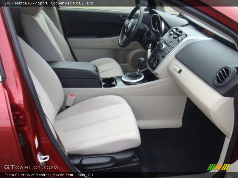 Copper Red Mica / Sand 2007 Mazda CX-7 Sport