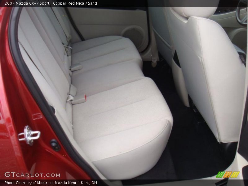 Copper Red Mica / Sand 2007 Mazda CX-7 Sport