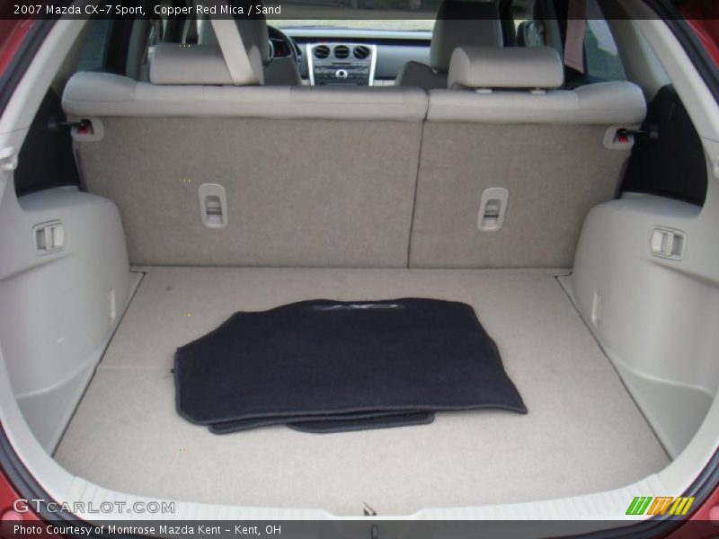 Copper Red Mica / Sand 2007 Mazda CX-7 Sport
