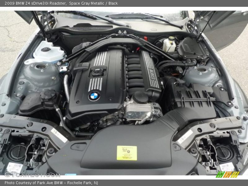 Space Gray Metallic / Black 2009 BMW Z4 sDrive30i Roadster