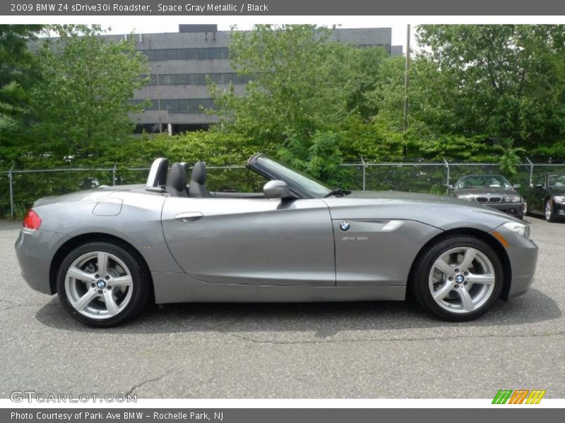Space Gray Metallic / Black 2009 BMW Z4 sDrive30i Roadster