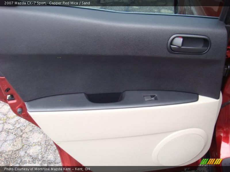 Copper Red Mica / Sand 2007 Mazda CX-7 Sport