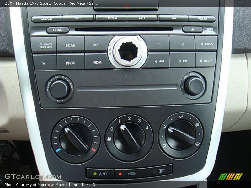 Copper Red Mica / Sand 2007 Mazda CX-7 Sport