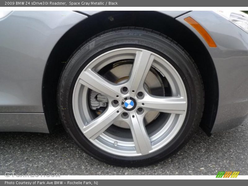 Space Gray Metallic / Black 2009 BMW Z4 sDrive30i Roadster