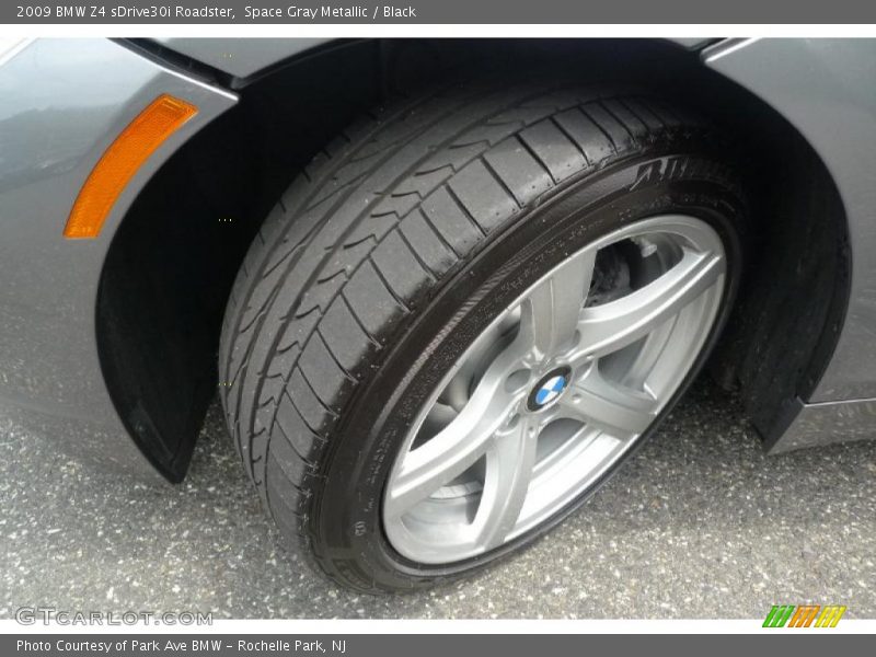 Space Gray Metallic / Black 2009 BMW Z4 sDrive30i Roadster