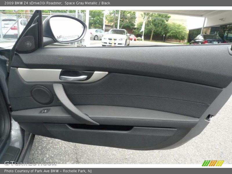 Space Gray Metallic / Black 2009 BMW Z4 sDrive30i Roadster