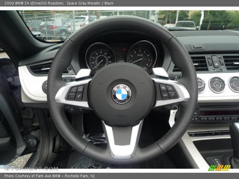 Space Gray Metallic / Black 2009 BMW Z4 sDrive30i Roadster