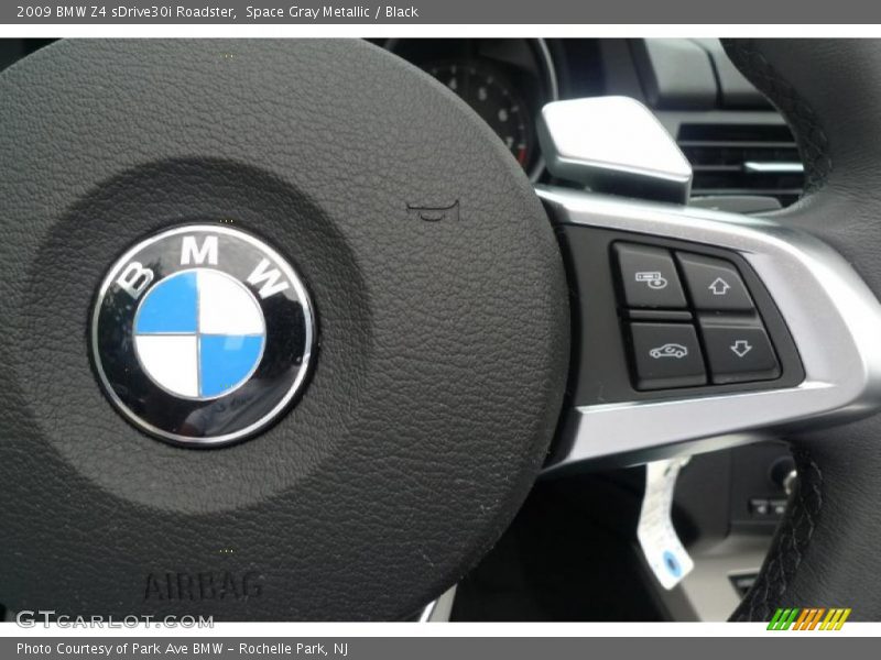 Space Gray Metallic / Black 2009 BMW Z4 sDrive30i Roadster