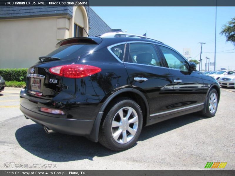 Black Obsidian / Stone 2008 Infiniti EX 35 AWD