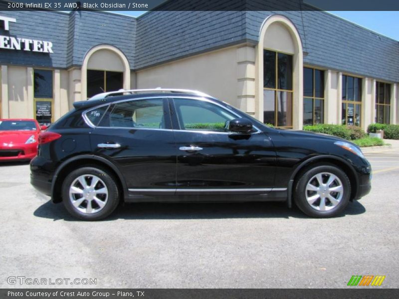 Black Obsidian / Stone 2008 Infiniti EX 35 AWD