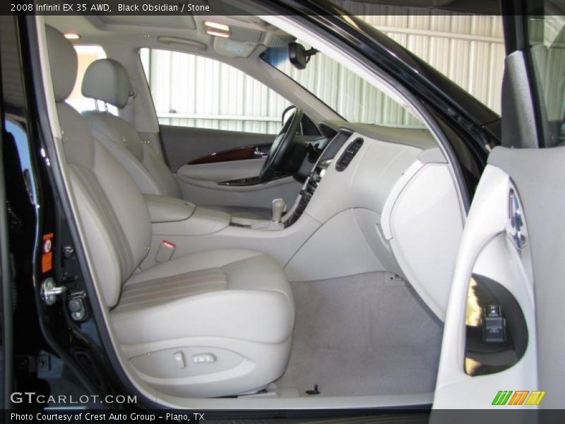 Black Obsidian / Stone 2008 Infiniti EX 35 AWD