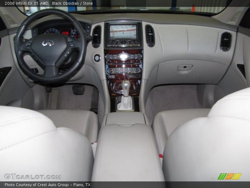 Black Obsidian / Stone 2008 Infiniti EX 35 AWD