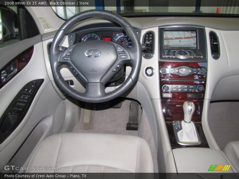 Black Obsidian / Stone 2008 Infiniti EX 35 AWD