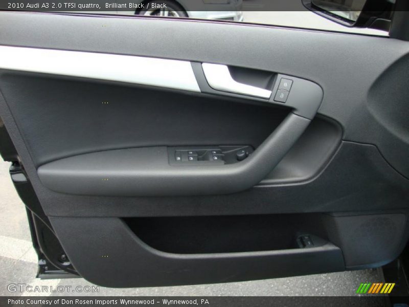 Brilliant Black / Black 2010 Audi A3 2.0 TFSI quattro