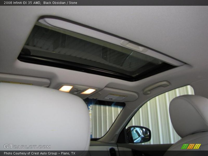 Black Obsidian / Stone 2008 Infiniti EX 35 AWD