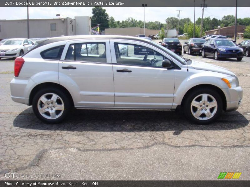 Bright Silver Metallic / Pastel Slate Gray 2007 Dodge Caliber SXT