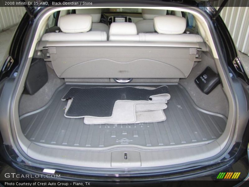 Black Obsidian / Stone 2008 Infiniti EX 35 AWD