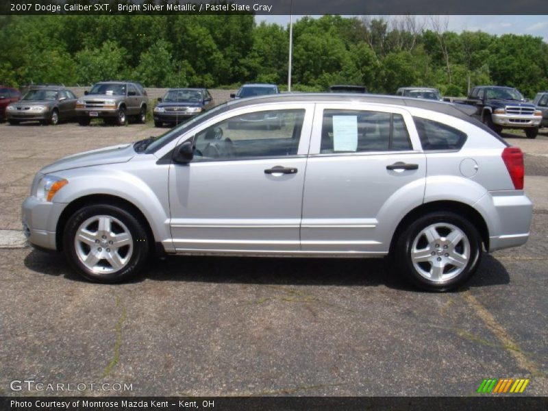 Bright Silver Metallic / Pastel Slate Gray 2007 Dodge Caliber SXT