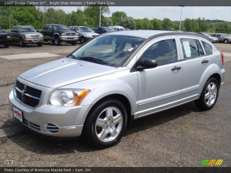 Bright Silver Metallic / Pastel Slate Gray 2007 Dodge Caliber SXT