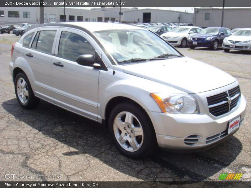 Bright Silver Metallic / Pastel Slate Gray 2007 Dodge Caliber SXT