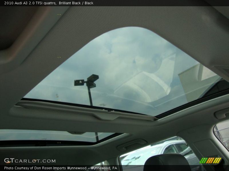 Brilliant Black / Black 2010 Audi A3 2.0 TFSI quattro