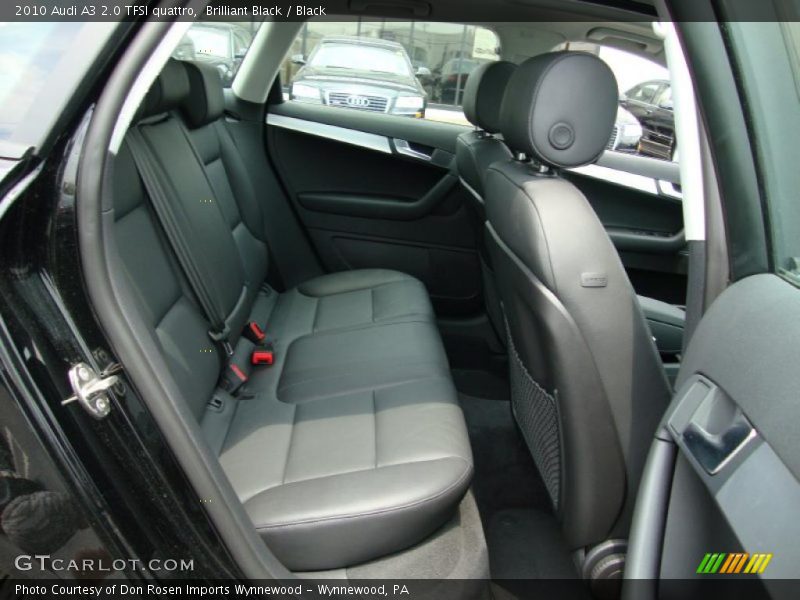 Brilliant Black / Black 2010 Audi A3 2.0 TFSI quattro