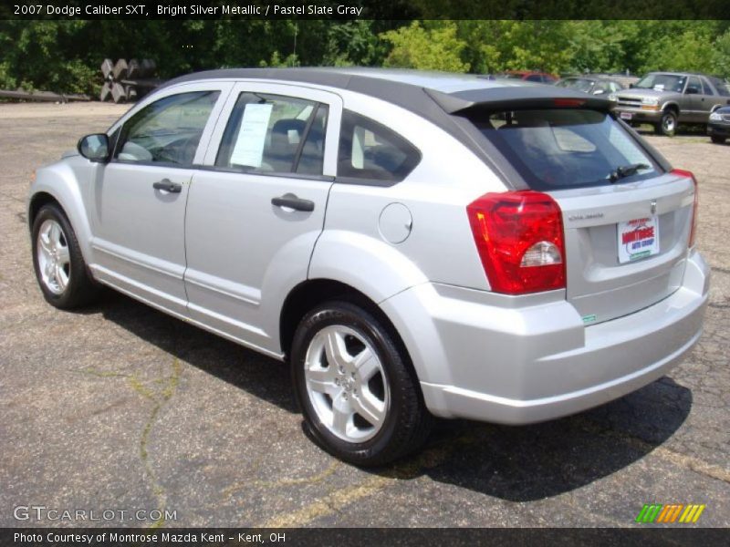 Bright Silver Metallic / Pastel Slate Gray 2007 Dodge Caliber SXT