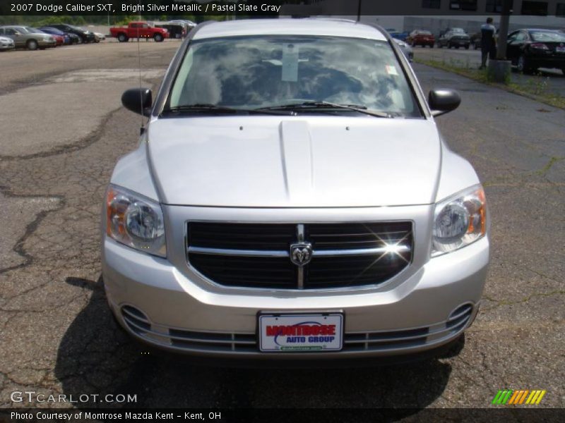 Bright Silver Metallic / Pastel Slate Gray 2007 Dodge Caliber SXT