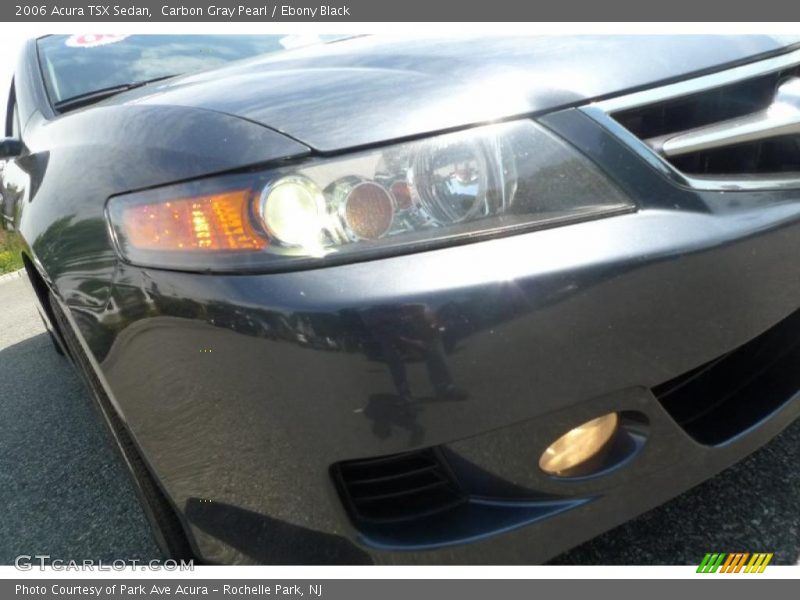 Carbon Gray Pearl / Ebony Black 2006 Acura TSX Sedan