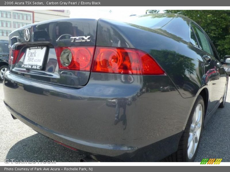 Carbon Gray Pearl / Ebony Black 2006 Acura TSX Sedan