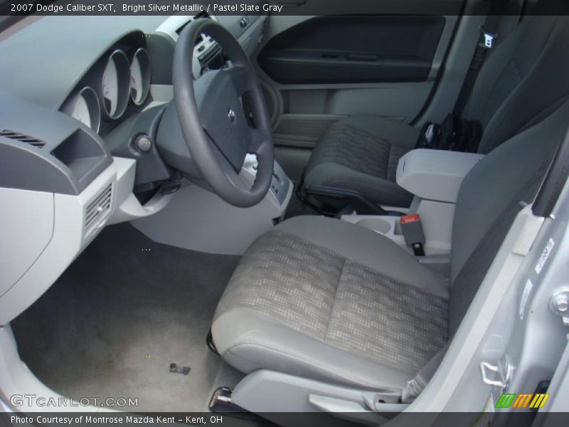 Bright Silver Metallic / Pastel Slate Gray 2007 Dodge Caliber SXT