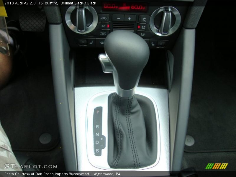 Brilliant Black / Black 2010 Audi A3 2.0 TFSI quattro