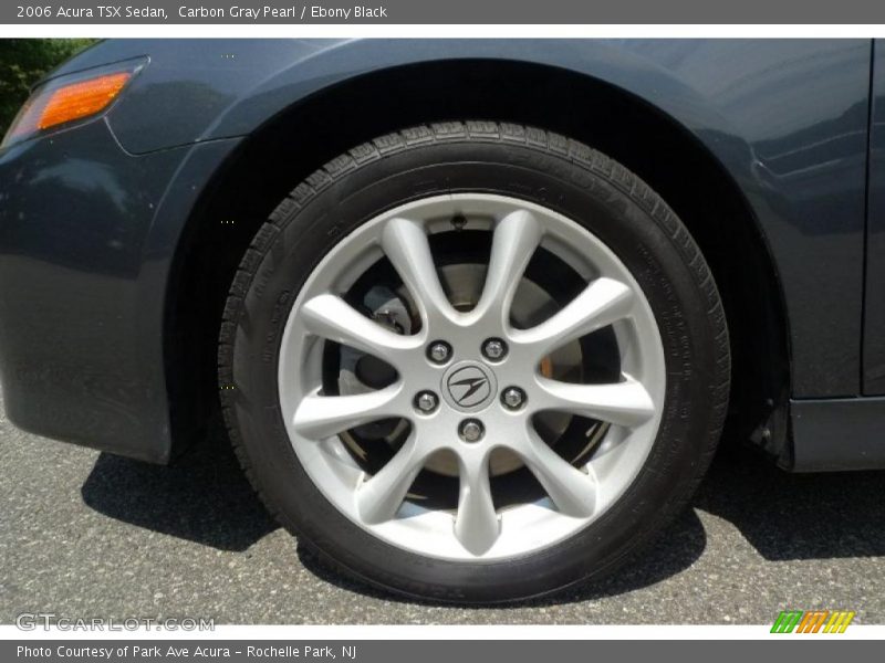 Carbon Gray Pearl / Ebony Black 2006 Acura TSX Sedan