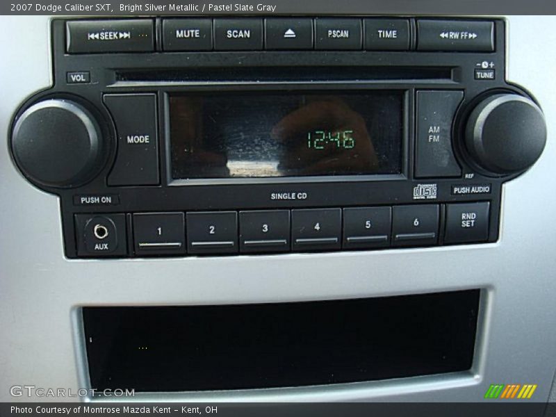 Bright Silver Metallic / Pastel Slate Gray 2007 Dodge Caliber SXT