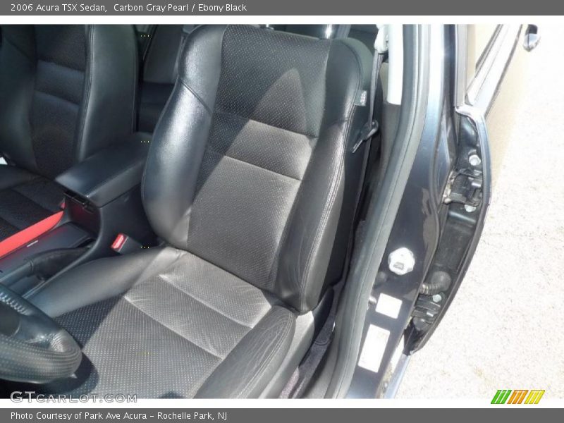 Carbon Gray Pearl / Ebony Black 2006 Acura TSX Sedan