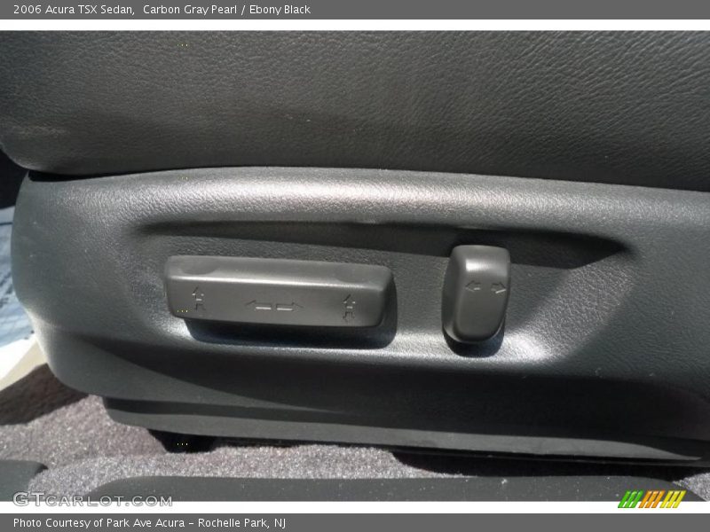 Carbon Gray Pearl / Ebony Black 2006 Acura TSX Sedan