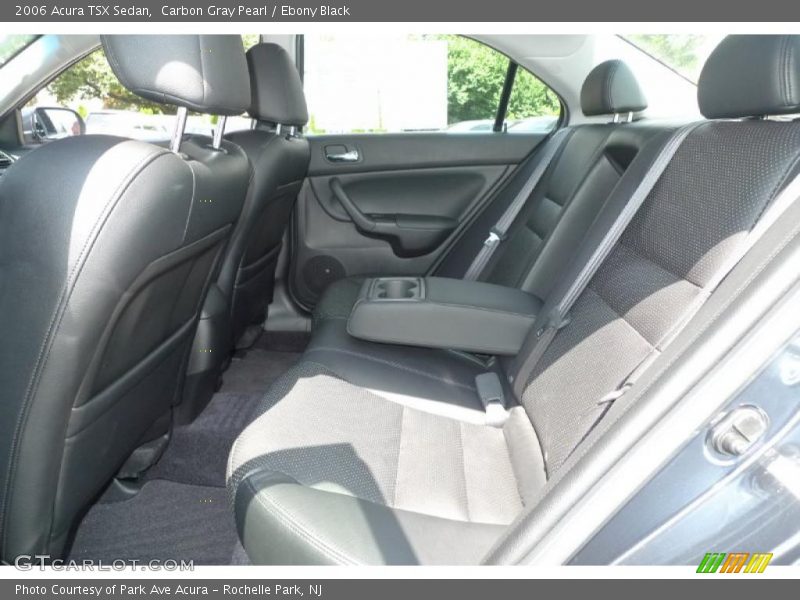Carbon Gray Pearl / Ebony Black 2006 Acura TSX Sedan