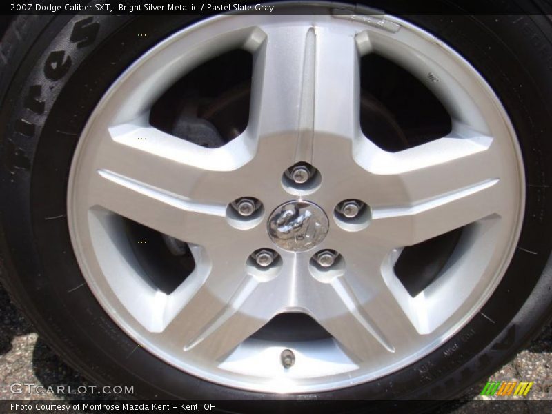 Bright Silver Metallic / Pastel Slate Gray 2007 Dodge Caliber SXT
