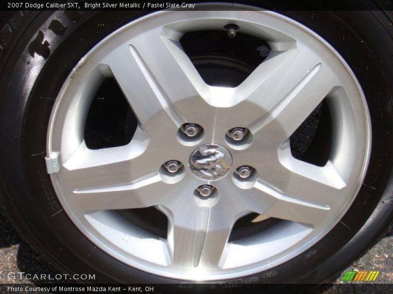 Bright Silver Metallic / Pastel Slate Gray 2007 Dodge Caliber SXT