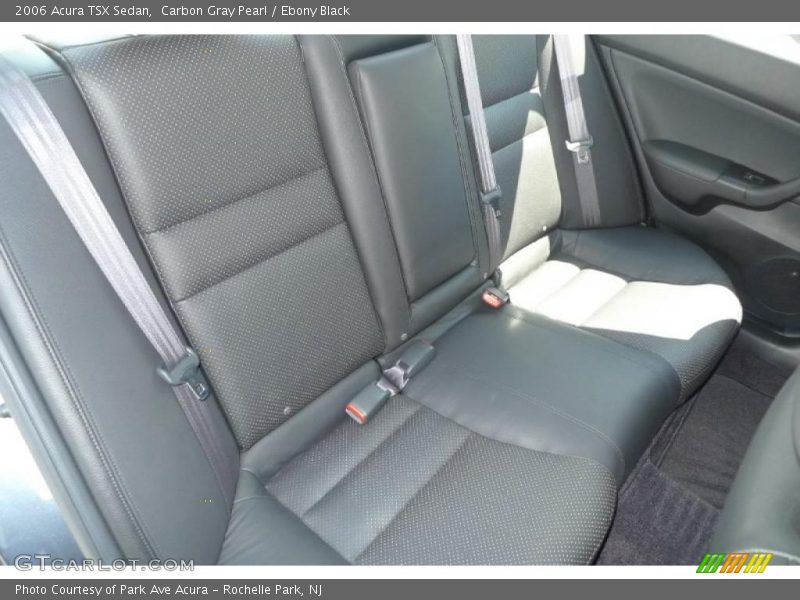Carbon Gray Pearl / Ebony Black 2006 Acura TSX Sedan