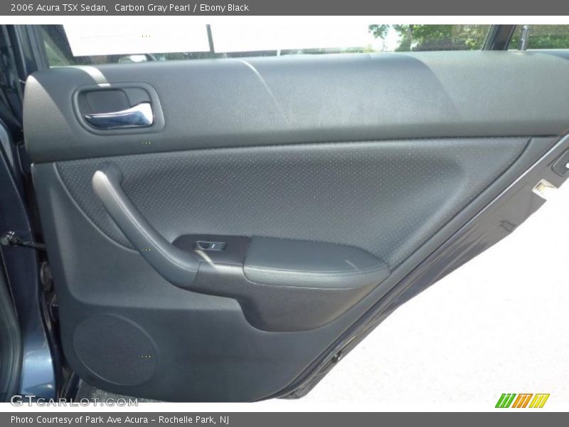 Carbon Gray Pearl / Ebony Black 2006 Acura TSX Sedan
