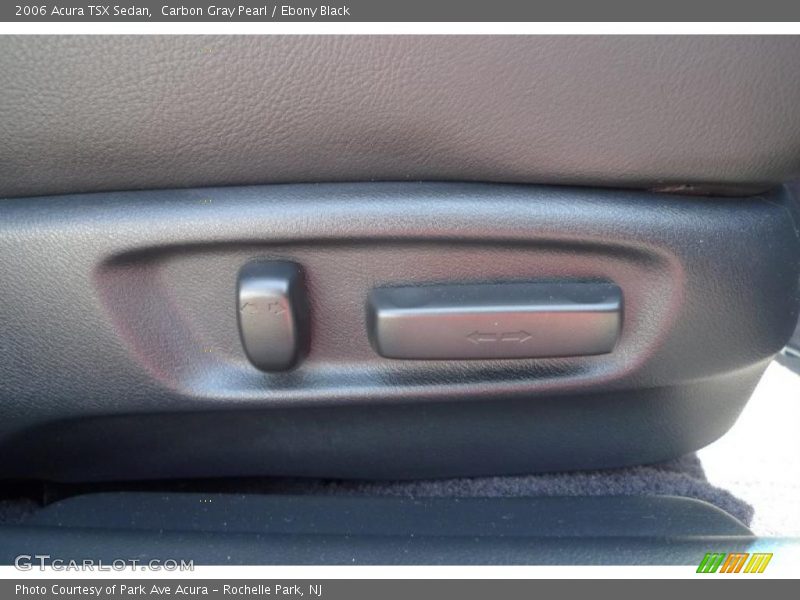 Carbon Gray Pearl / Ebony Black 2006 Acura TSX Sedan