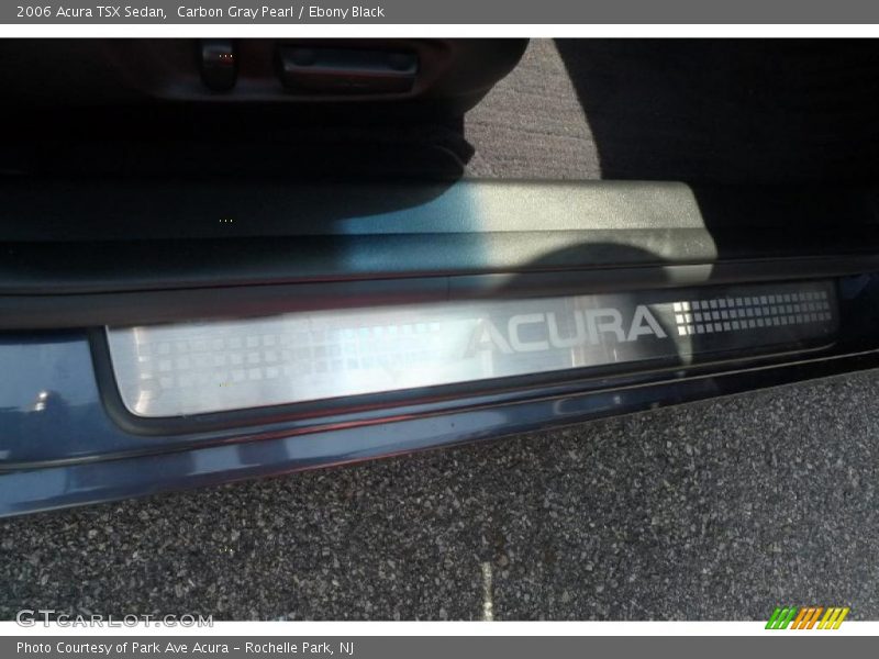 Carbon Gray Pearl / Ebony Black 2006 Acura TSX Sedan