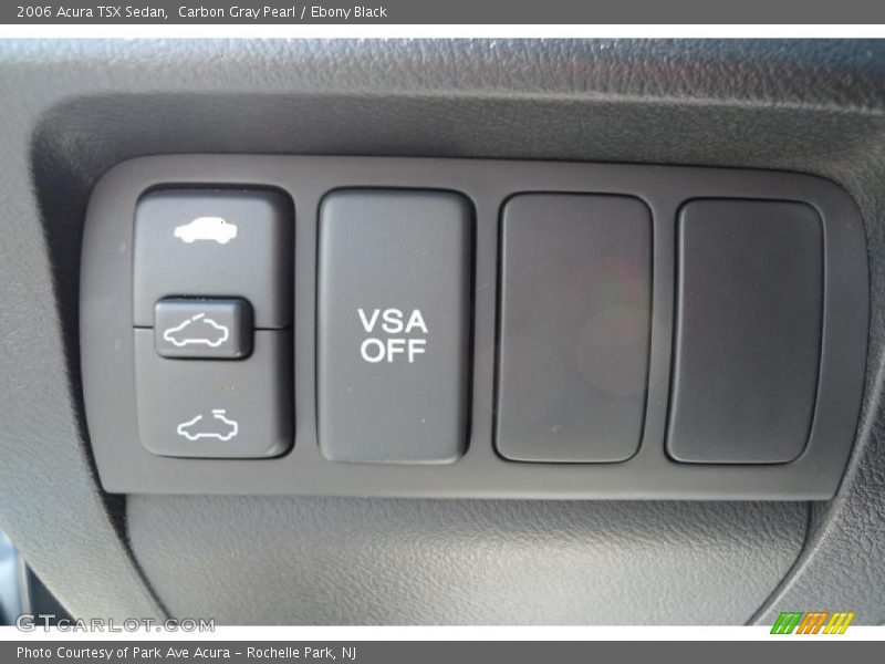 Carbon Gray Pearl / Ebony Black 2006 Acura TSX Sedan