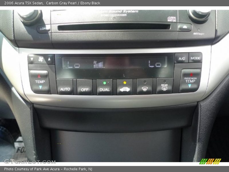 Carbon Gray Pearl / Ebony Black 2006 Acura TSX Sedan